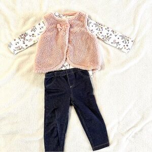 Carter’s 12 month Beautiful Winter 3 Piece Set!